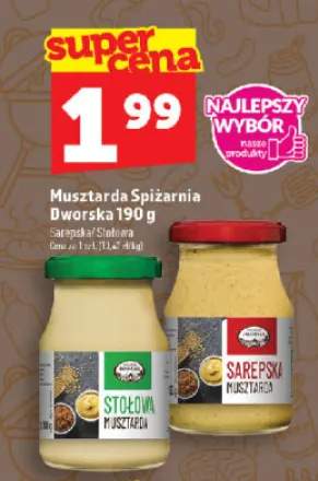 Musztarda Stołowa Spiżarnia Dworska