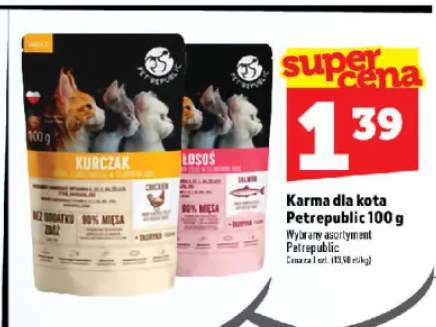 Karma dla kota Petrepublic z kurczakiem