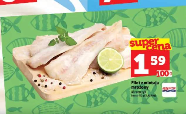 Filet z mintaja mrożony Abramczyk