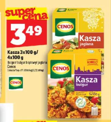 Kasza jaglana Cenos 4-pak 100 g