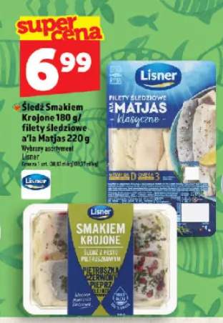 Filety śledziowe a'la Matjas Lisner