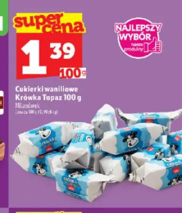 Cukierki waniliowe Krówka Topaz