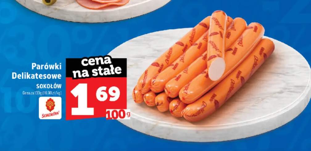 Parówki Delikatesowe Sokołów