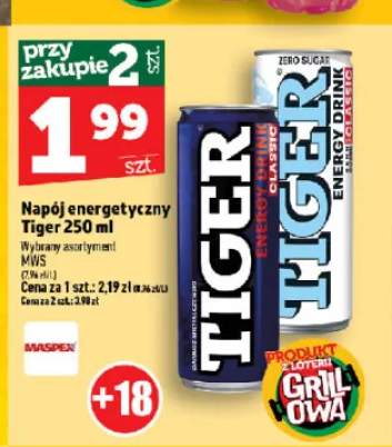 Napój energetyczny Tiger Classic