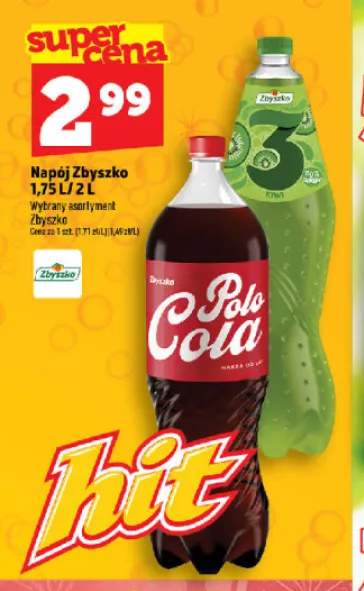 Napój Zbyszko 3 Kiwi