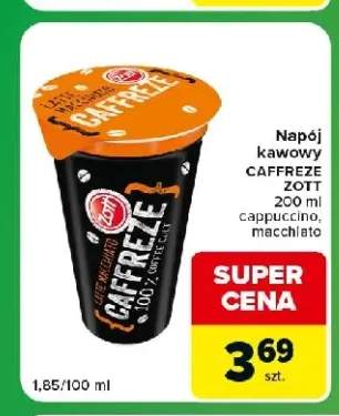 Napój kawowy Caffreze Zott macchiato