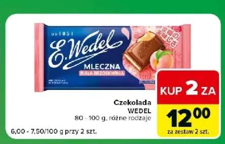 Czekolada mleczna E.Wedel