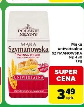 Mąka uniwersalna Szymanowska typ 480 Polskie Młyny