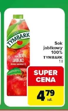 Sok jabłkowy 100% Tymbark