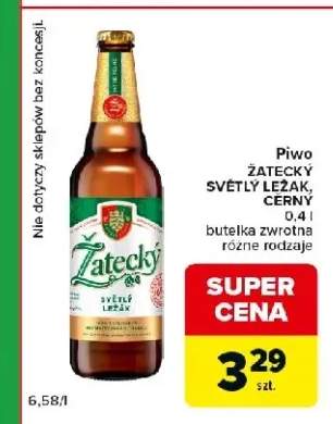 Piwo Žatecký Světlý Ležák