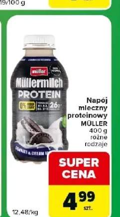 Napój mleczny proteinowy Müllermilch Protein