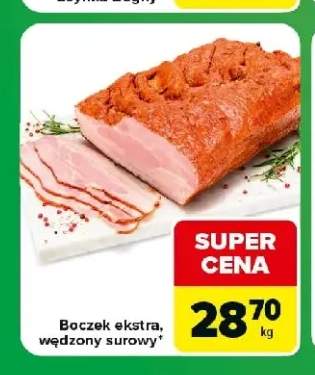 Boczek ekstra wędzony surowy