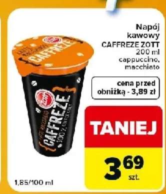 Napój kawowy Caffreze Macchiato Zott