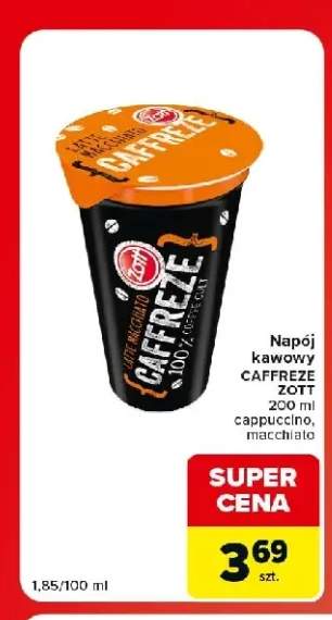 Napój kawowy Caffreze Zott macchiato