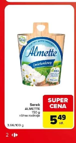 Serek twarogowy Almette śmietankowy
