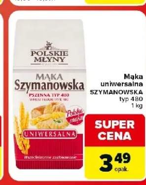 Mąka uniwersalna Szymanowska typ 480 Polskie Młyny