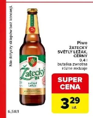 Piwo Žatecký Světlý Ležák