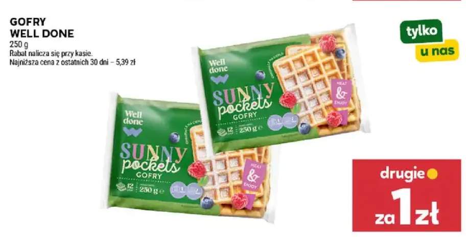 Gofry Well Done Sunny Pockets