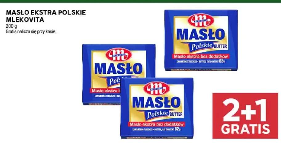 Masło ekstra polskie Mlekovita