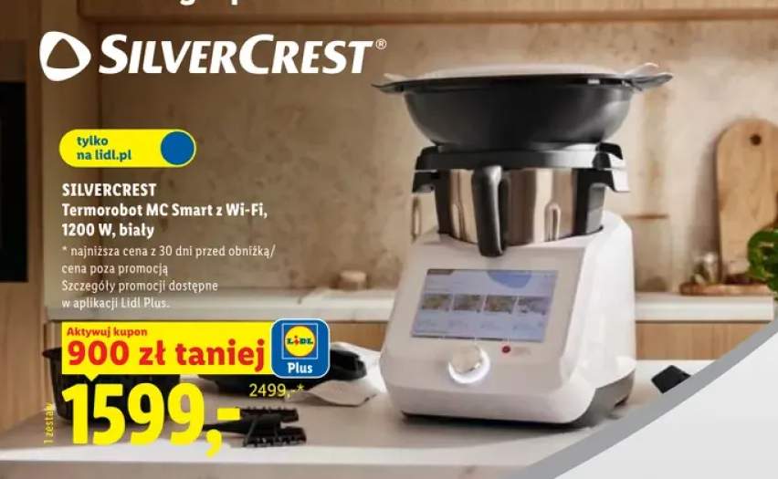 Termorobot SILVERCREST MC Smart z Wi-Fi
