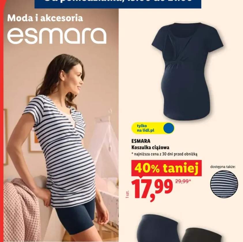 Koszulka ciążowa Esmara