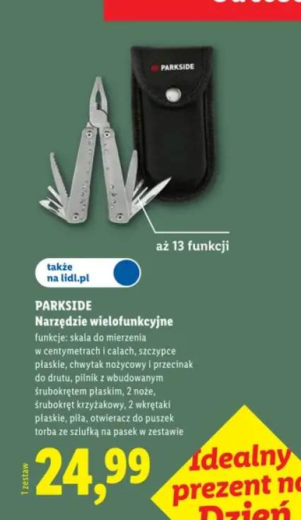 Narzędzie wielofunkcyjne Parkside