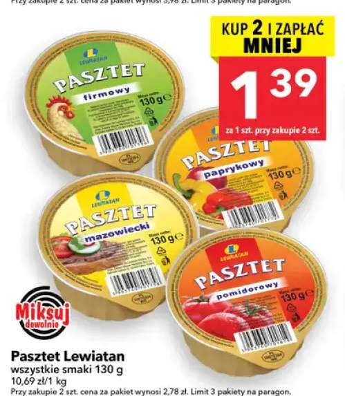 Pasztet Lewiatan paprykowy