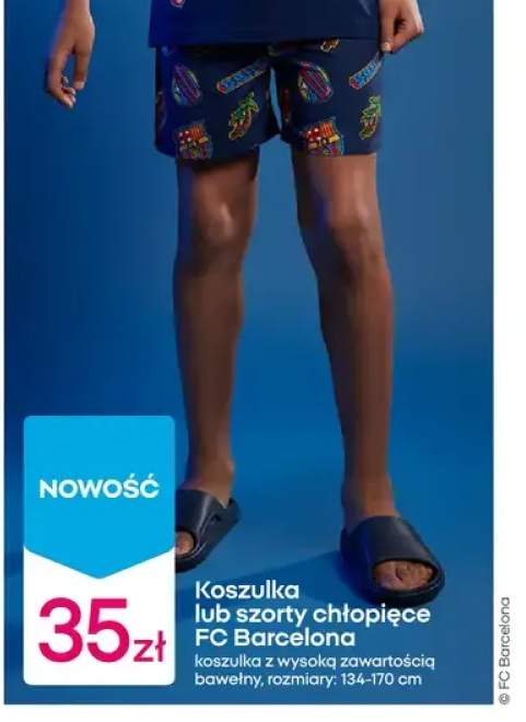 Szorty chłopięce FC Barcelona