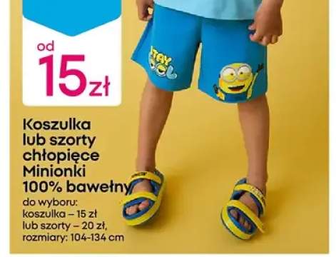 Szorty chłopięce Minionki