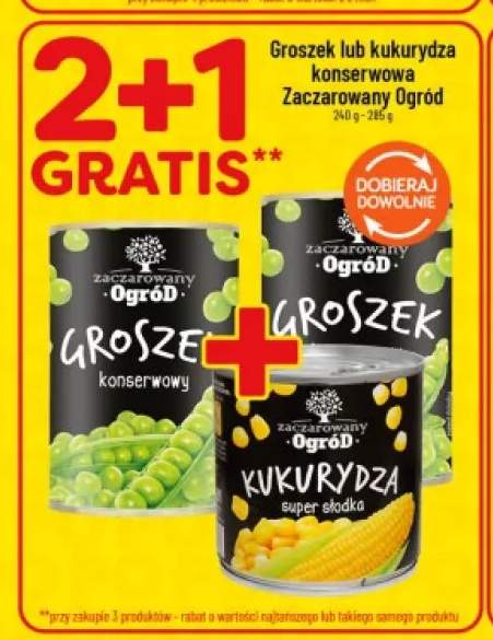 Kukurydza konserwowa Zaczarowany Ogród