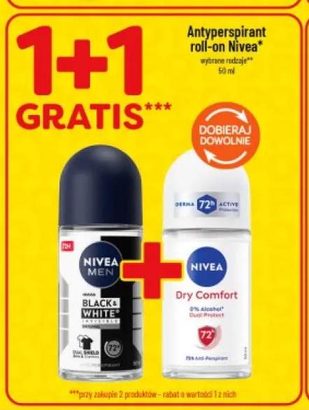 Antyperspirant roll-on Nivea Dry Comfort