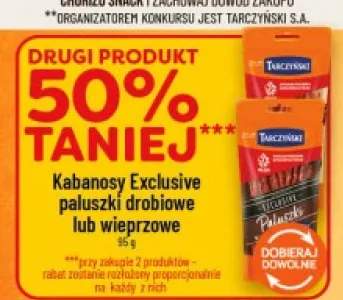 Kabanosy Exclusive Paluszki Drobiowe Tarczyński