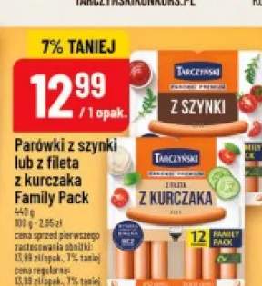 Parówki z Fileta z Kurczaka Tarczyński Family Pack