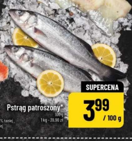 Pstrąg patroszony