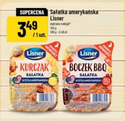 Sałatka Kurczak w stylu amerykańskim Lisner
