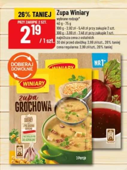Zupa Grochowa Winiary