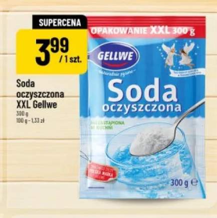 Soda oczyszczona XXL Gellwe