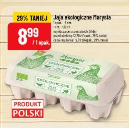 Jaja ekologiczne Marysia