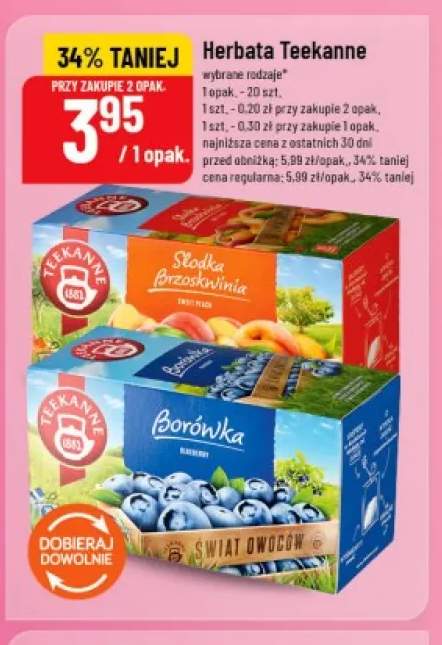 Herbata Teekanne Borówka
