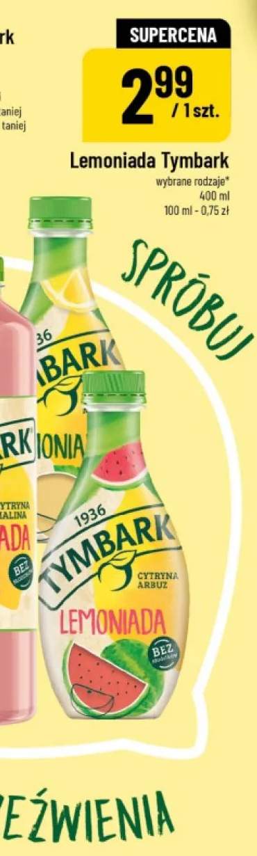 Lemoniada Tymbark Cytryna Arbuz