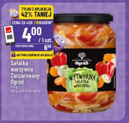 Sałatka warzywna Wytworna Zaczarowany Ogród