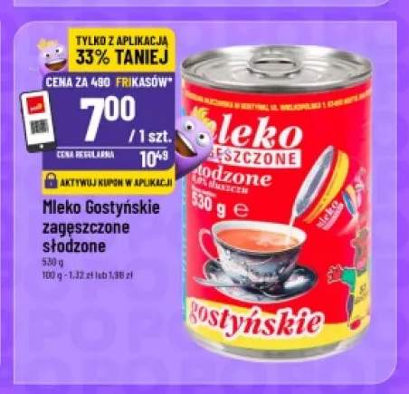Mleko Gostyńskie zagęszczone słodzone