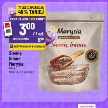 Siemię lniane Marysia