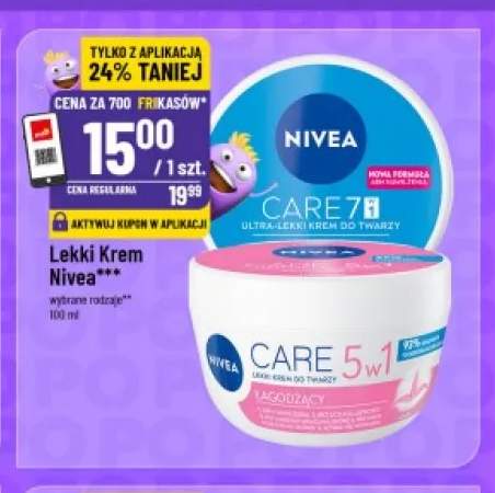 Lekki krem do twarzy Nivea Care 5w1 Łagodzący