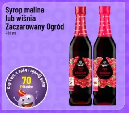 Syrop o smaku wiśniowym Zaczarowany Ogród