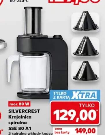 Krajalnica spiralna SILVERCREST SSE 80 A1