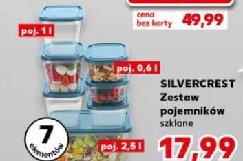 Zestaw pojemników szklanych SILVERCREST 7-pak