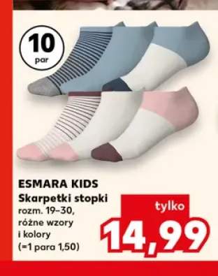 Skarpetki stopki dziecięce Esmara Kids 10-pak
