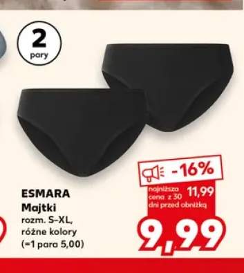 Majtki damskie Esmara 2-pak