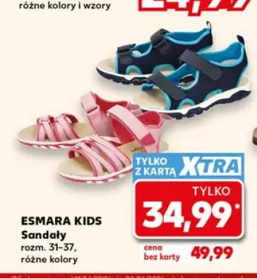 Sandały dziecięce Esmara Kids